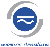Nelfo autorisert Elinstallatør logo