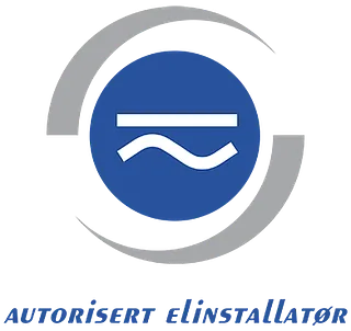 Nelfo autorisert Elinstallatør logo